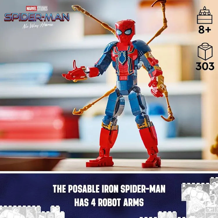 Lego 76298 Marvel Iron Spider-Man Construction Figure