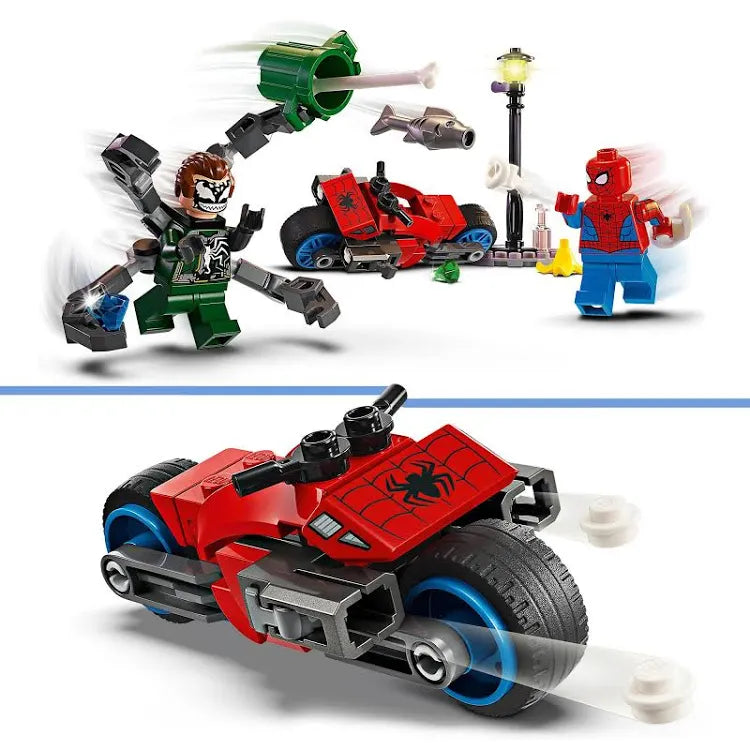 Lego 76275 Motorcycle Chase: Spider-Man Vs. Doc Ock