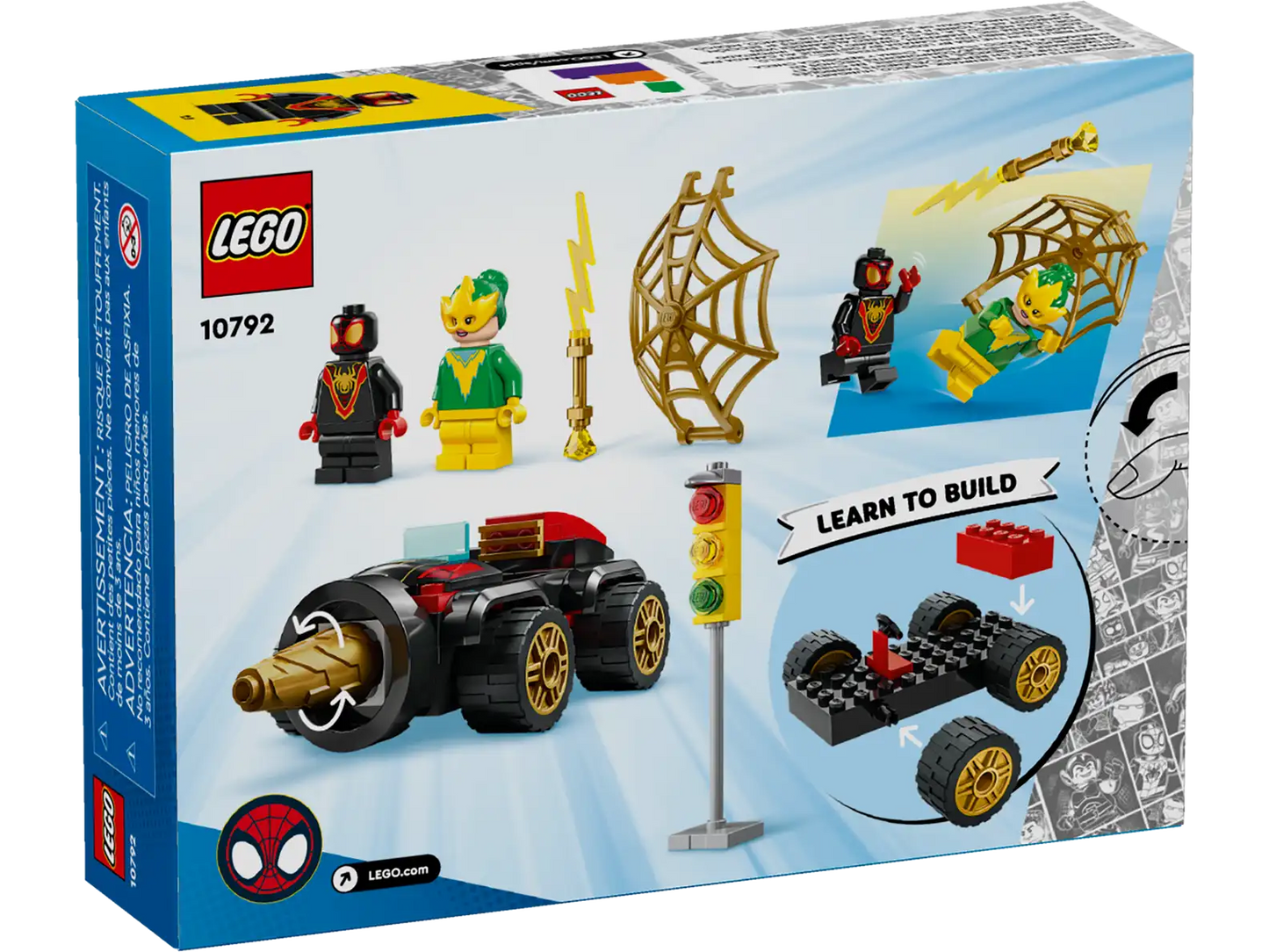 Lego 10792 Marvel Drill Spinner Vehicle