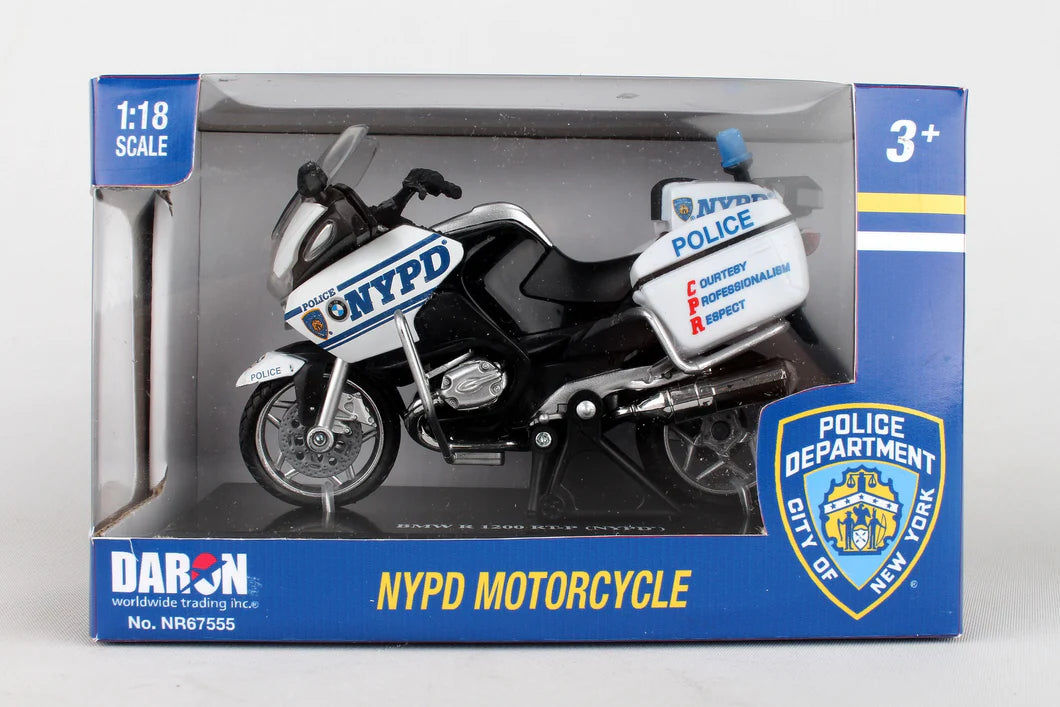 NYPD Police Motorcycle Toy