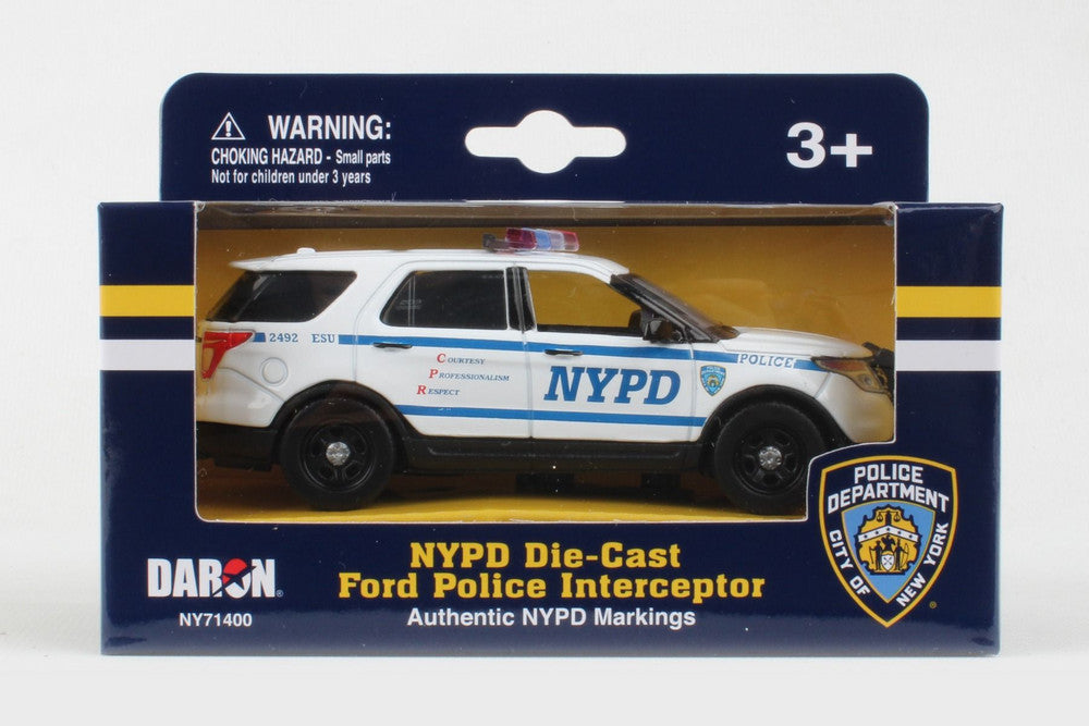 NYPD Die-Cast Ford Police Interceptor