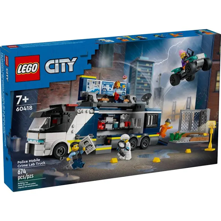 Lego 60418 CITY Police Mobile Crime Lab Truck