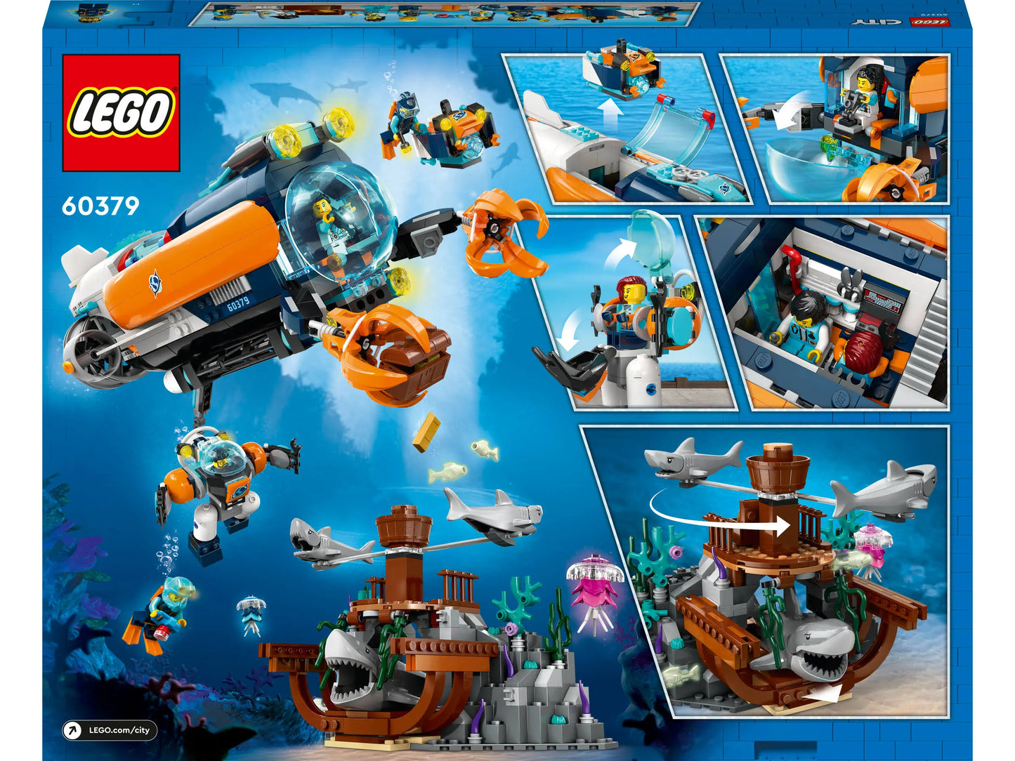 Lego 60379 CITY Deep-Sea Explorer Submarine