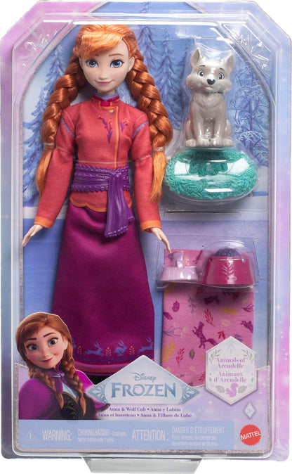 Disney Anna and Wolf Club doll