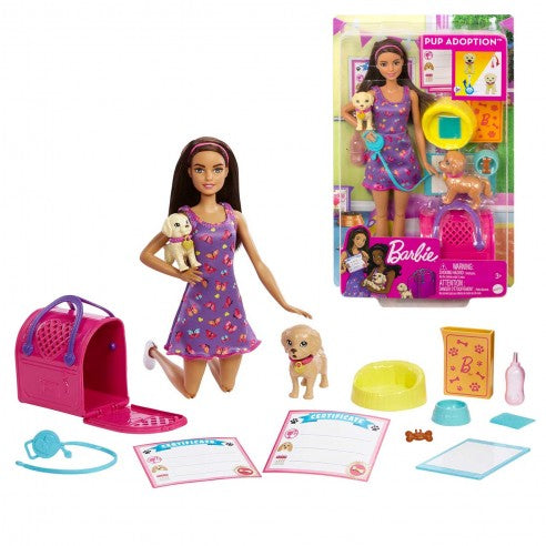 Barbie pup adoption doll