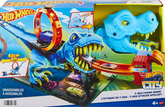 Hot Wheels City T-Rex Chomp Down