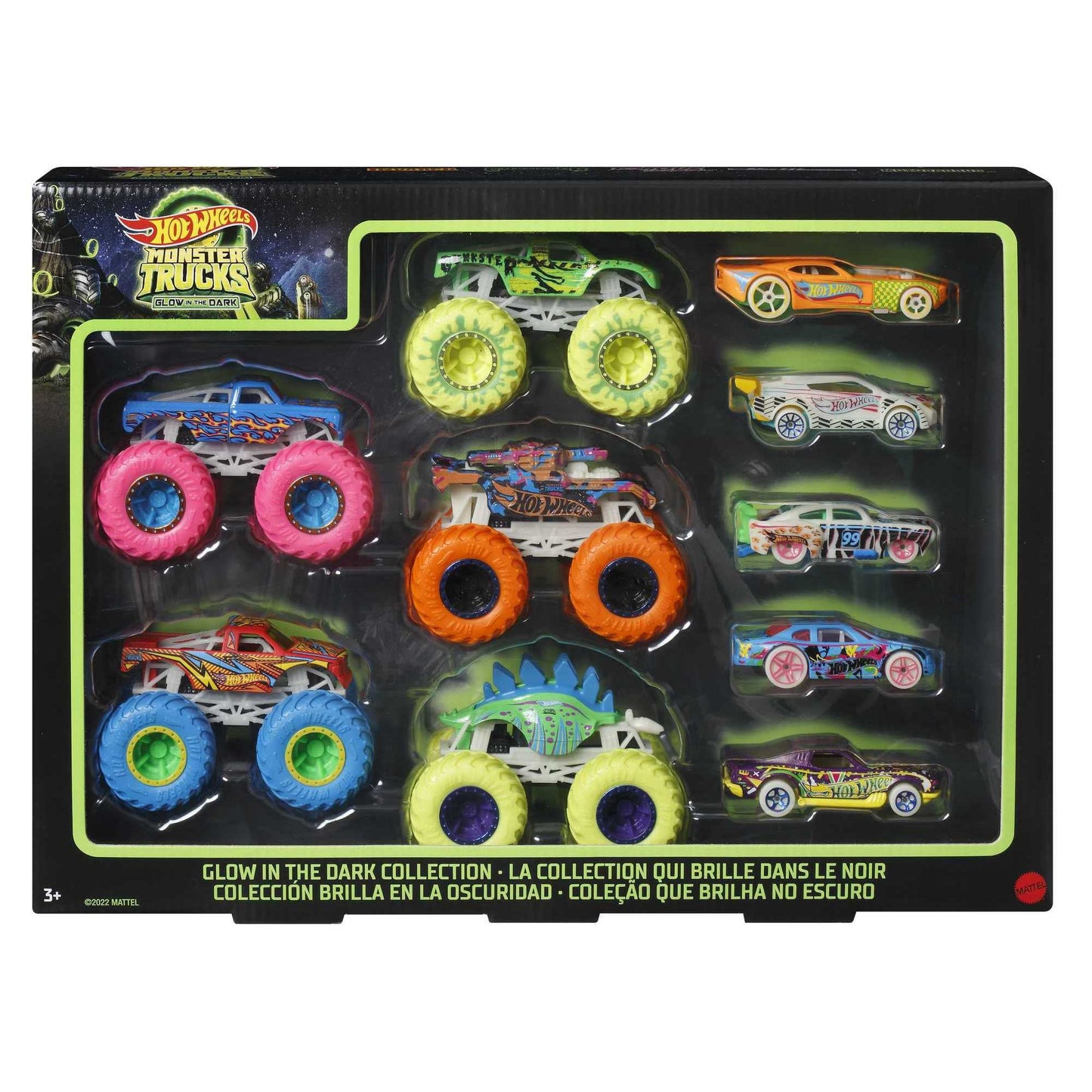Hot Wheels Monster Trucks Glow in the Dark