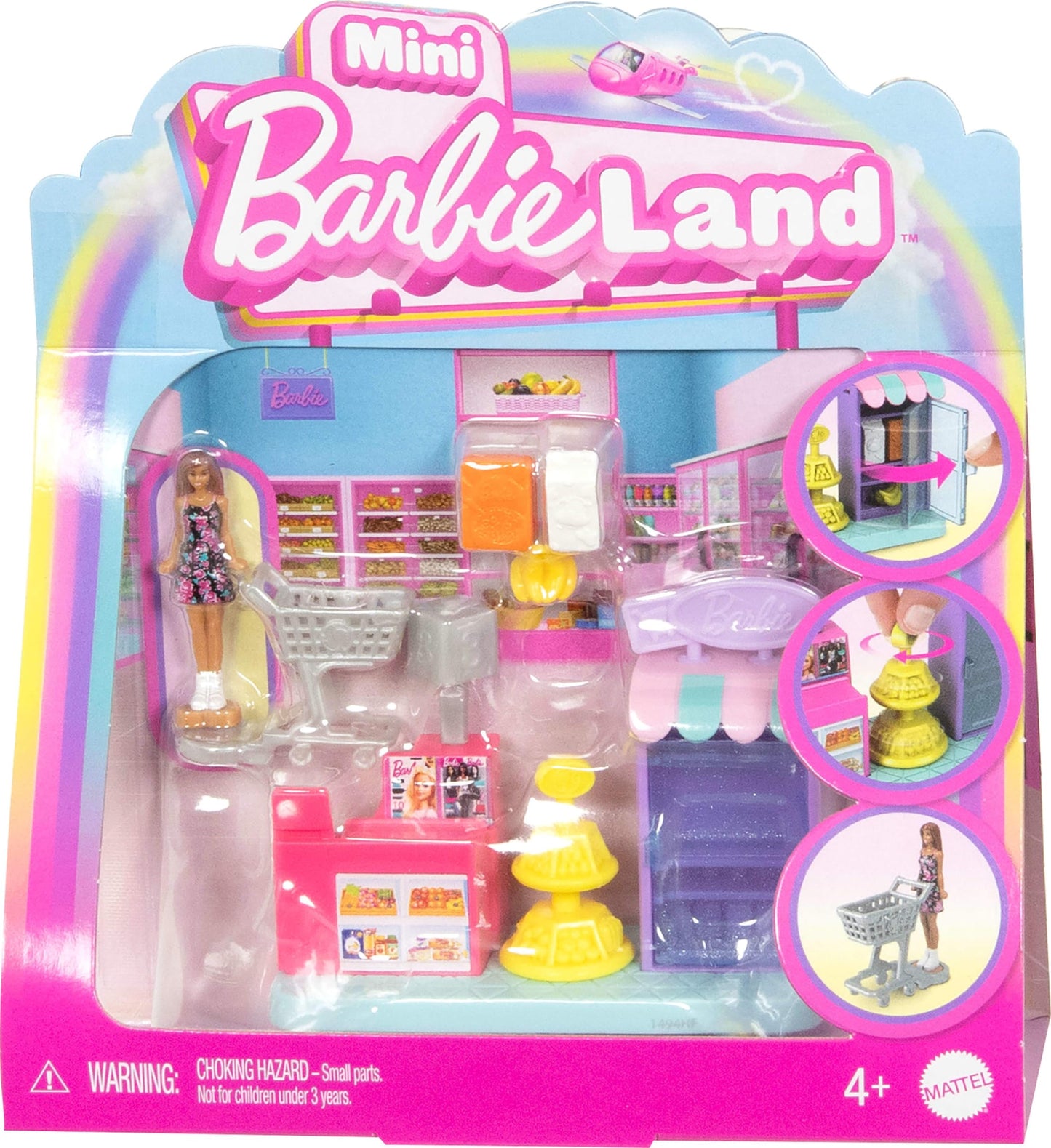 Mini Barbie land playset