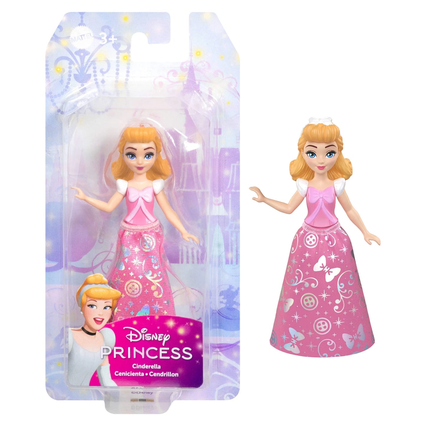 Mattel Disney Princess mini dolls