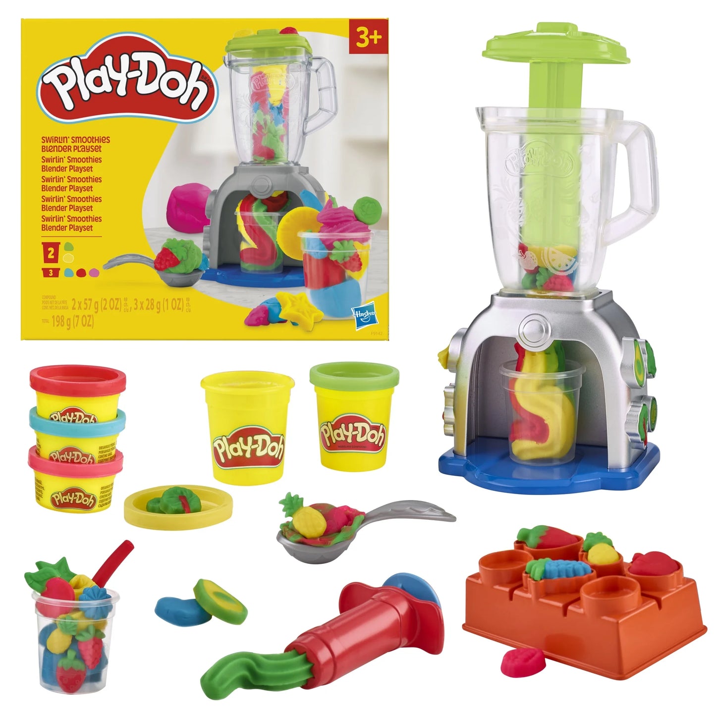 Play-Doh Swirlin’ Smoothies Blender Playset