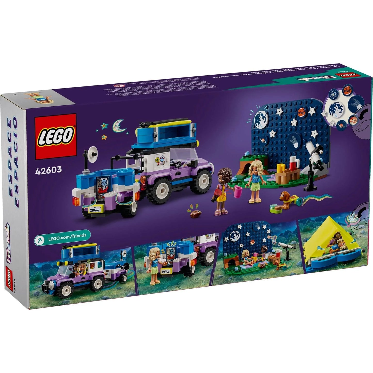 Lego 42603 Friends Stargazing Camping Vehicle