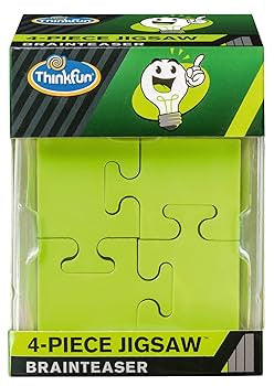 Thinkfun 4 Piece Jigsaw Puzzle Brainteaser