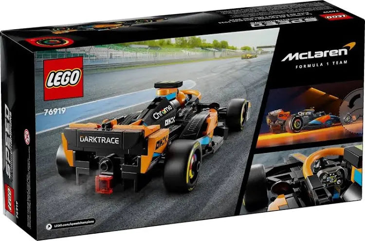 Lego 76919 Speed Champions 2023 McLaren Formula 1 Car