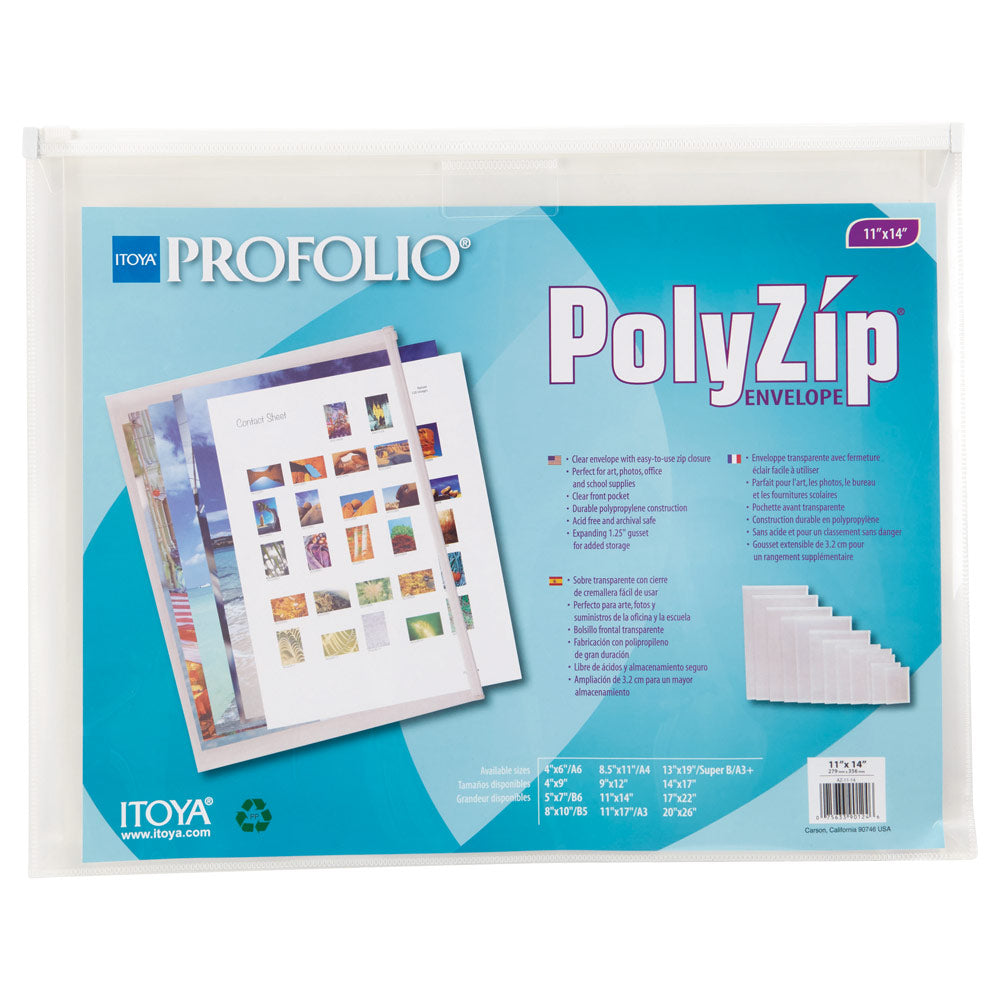 Itoya Profolio PolyZip Envelope