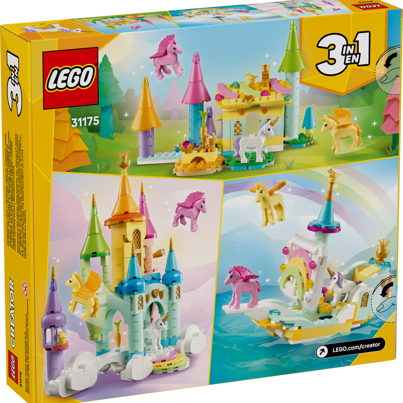 3 in 1 Lego Unicorn Castle
