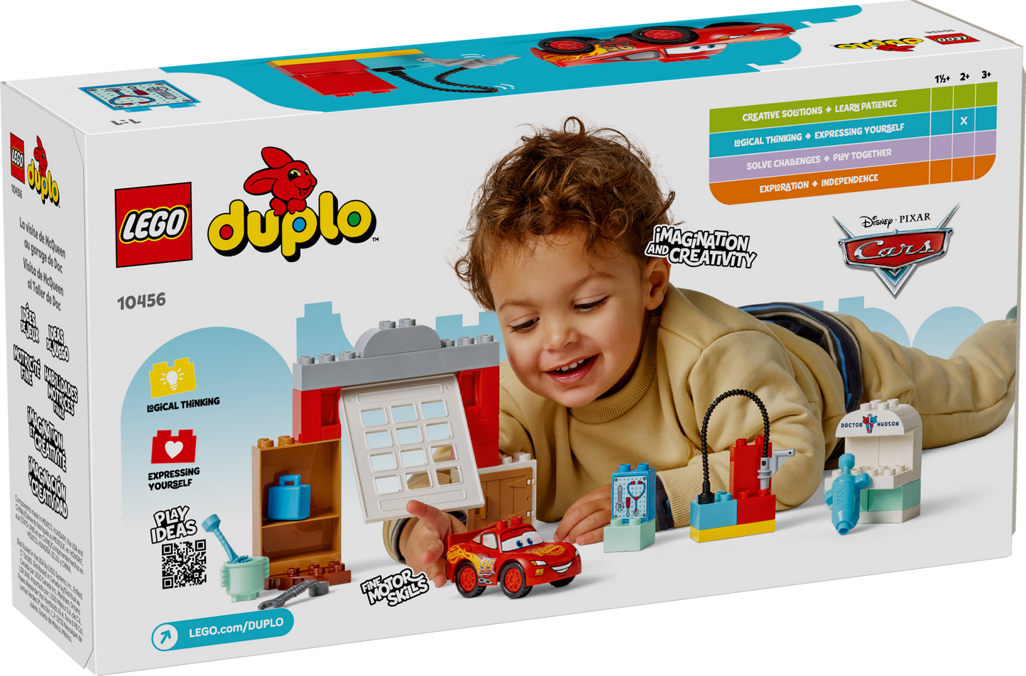 LEGO DUPLO Disney Pixar Cars McQueen's Visit to Doc's Garage building set
