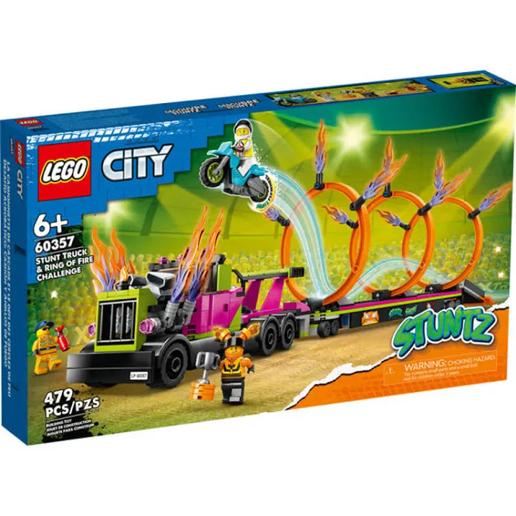 Lego 60357 CITY Stunt Truck & Ring of Fire Challenge