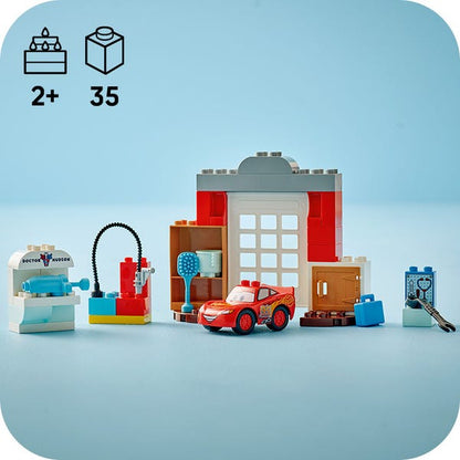 LEGO DUPLO Disney Pixar Cars McQueen's Visit to Doc's Garage building set