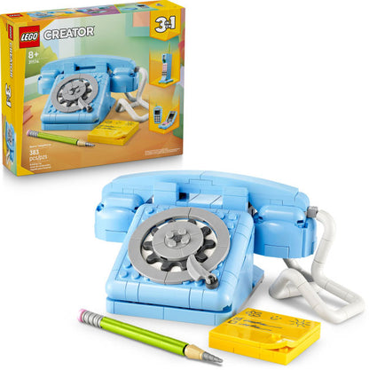 LEGO Creator 3 in 1 Retro Telephone