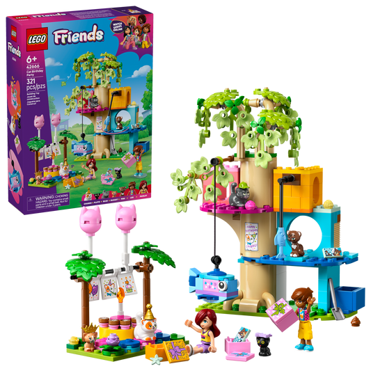 LEGO Friends Cat Birthday Party