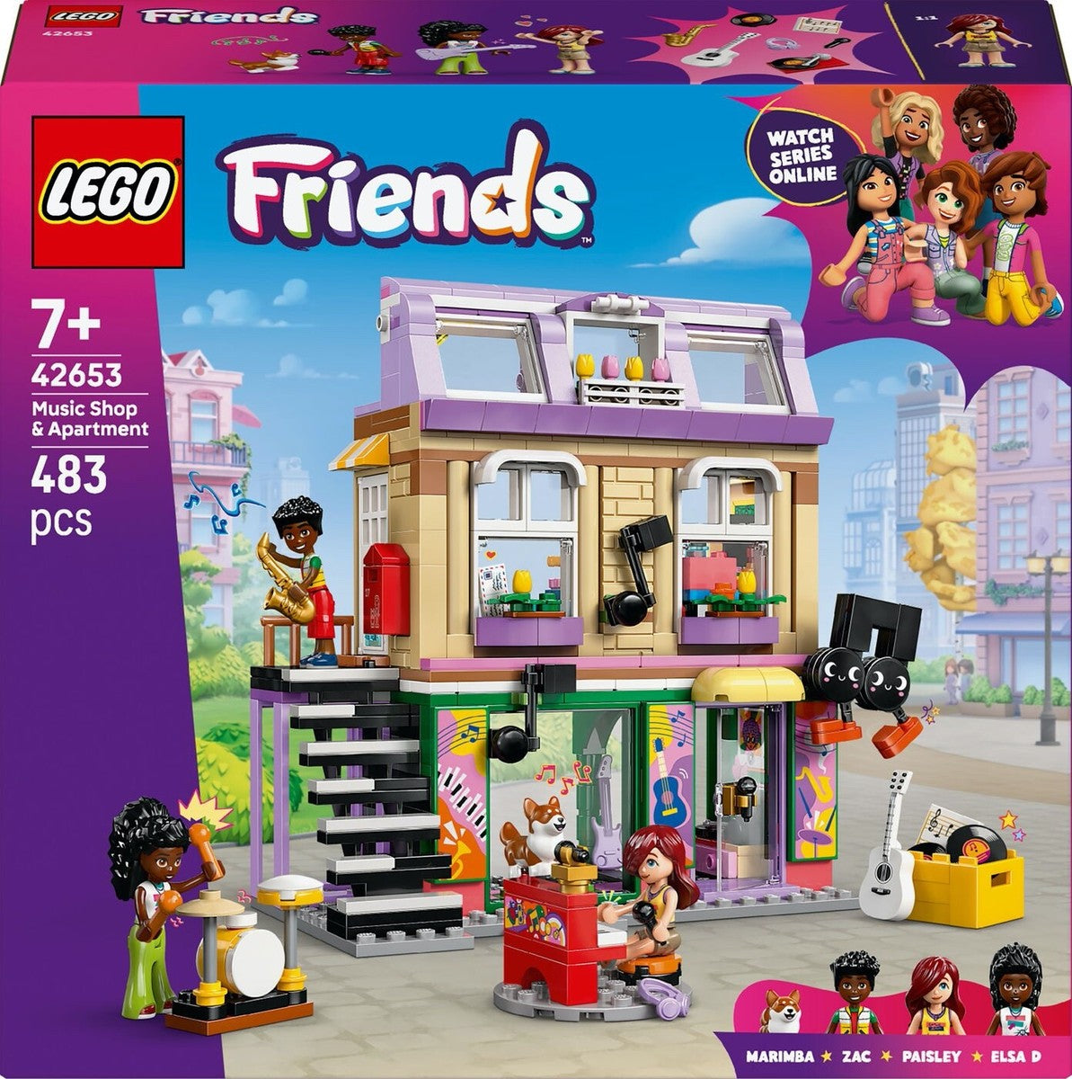 LEGO Friends Music Store and Apartment