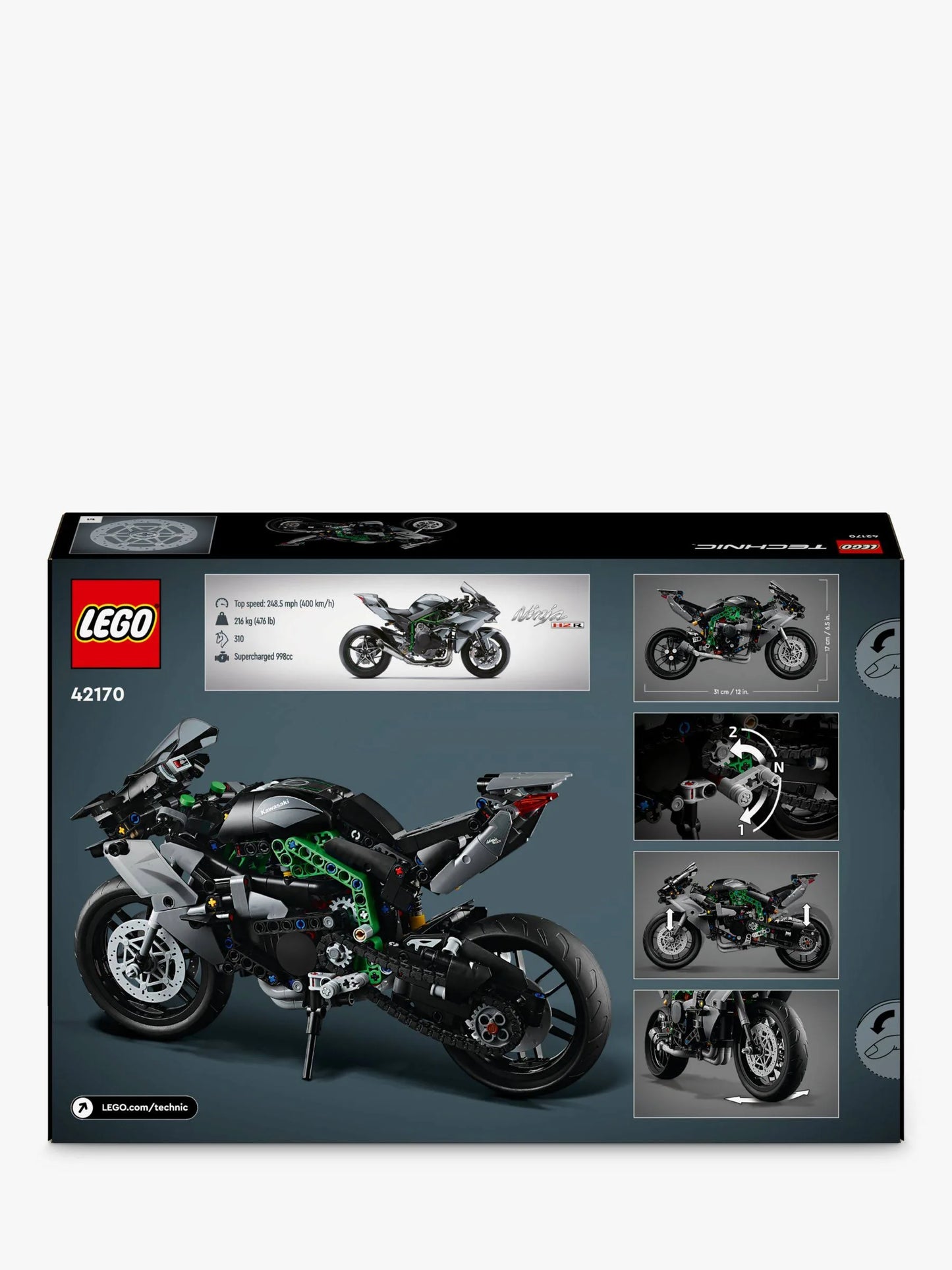 Lego 42170 Technic Kawasaki Ninja H2 R