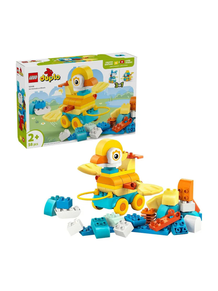 LEGO DUPLO Town 3 in 1 Animals on Wheels