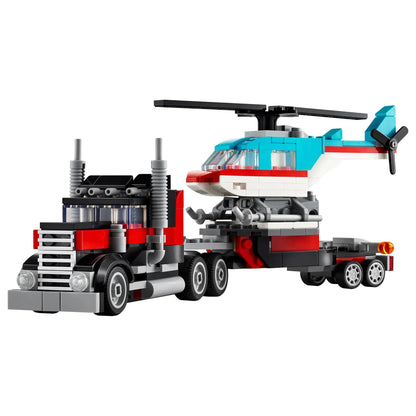 Lego 31146 Creator 3 in 1 Flatbed Truck with Helicopter