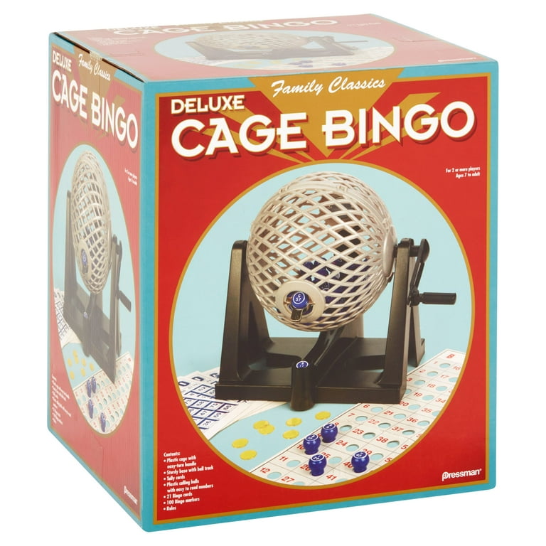 Pressman Toys - Bingo: Deluxe Cage