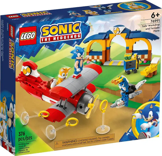 Lego 76991 Sonic The Hedgehog: Tails’ Workshop & Tornado Plane