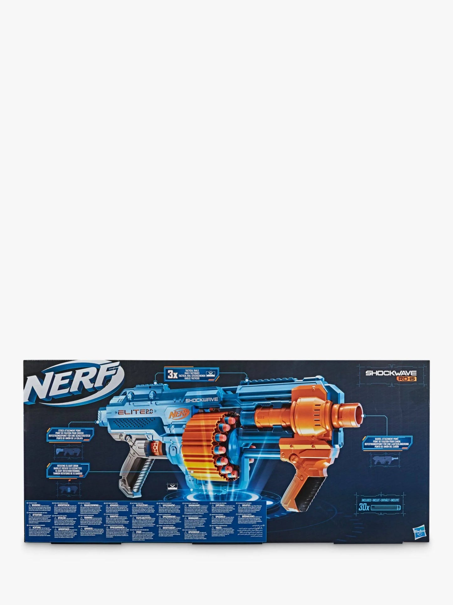 Nerf Elite 2.0 Shockwave RD-15 Blaster