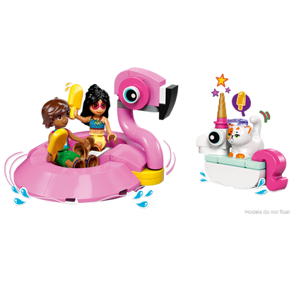 LEGO Friends Unicorn and Flamingo Pool Party