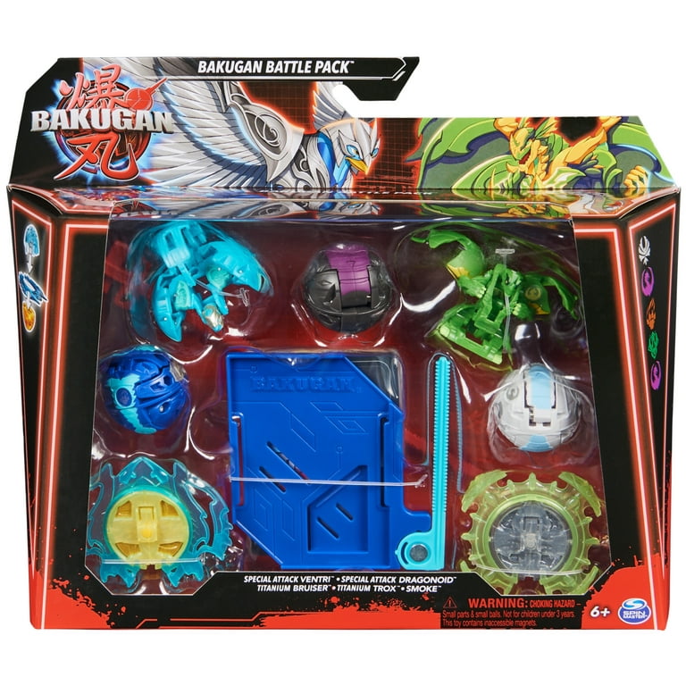 Bakugan Battle 5-Pack Spinning Action Figures