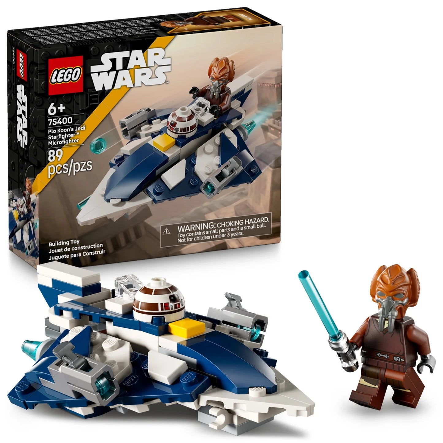 LEGO Star Wars Plo Koon’s Jedi Starfighter Microfighter