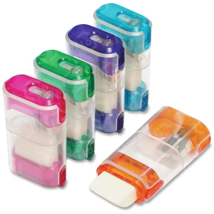 Baumgartens Dual Eraser and Pencil Sharpener