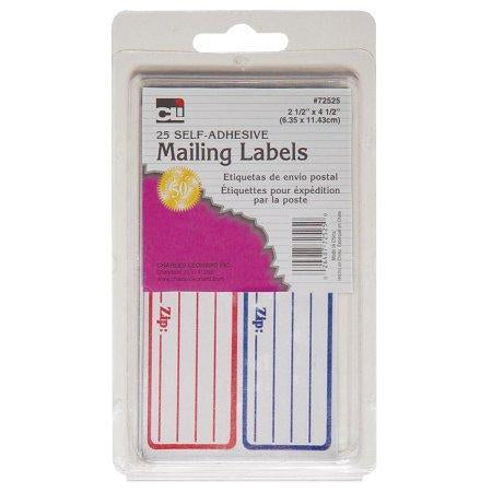 25 Self-Adhesive Mailing Labels