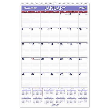 At-A-Glance My month 2026 Calendar