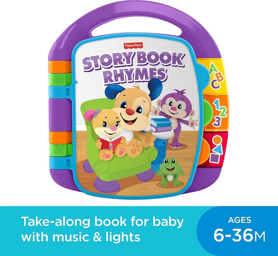 Fisher-Price Laugh & Learn Storybook Rhymes musical toy book