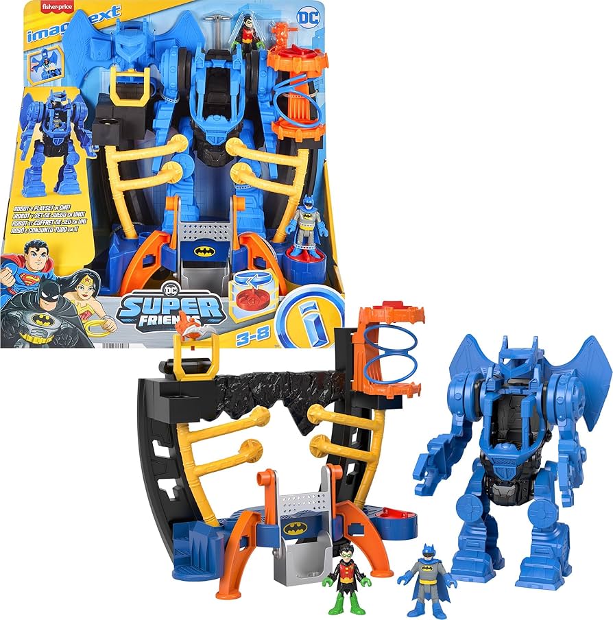 Fisher-Price Imaginext DC Super Friends Batman Robo Command Center Playset