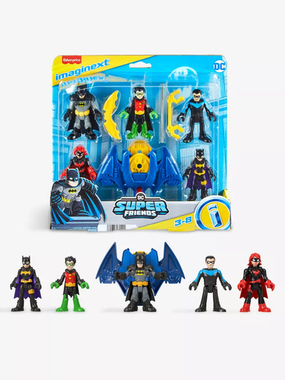 Imaginext DC Super Friends Batman’s Bat Family Figure 5 Pack