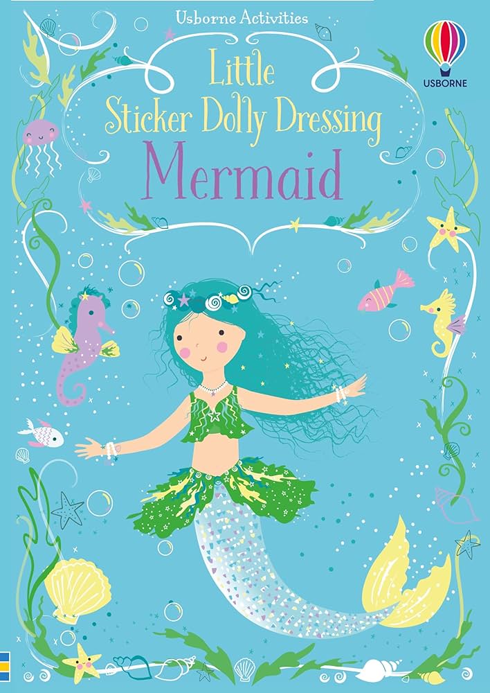 Usborne Little Sticker Dolly Dressing