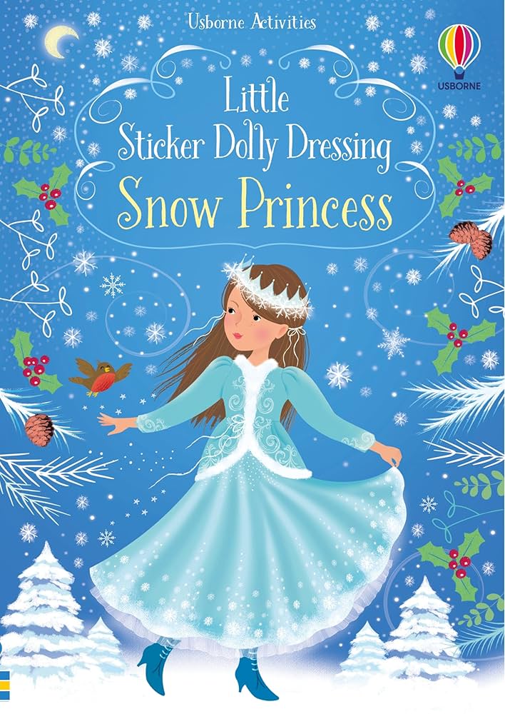 Usborne Little Sticker Dolly Dressing