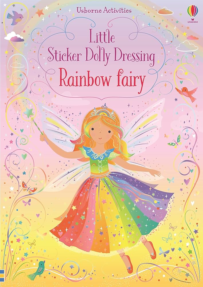 Usborne Little Sticker Dolly Dressing