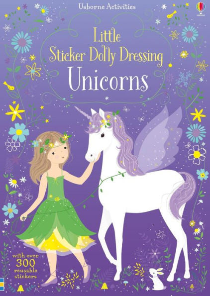 Usborne Little Sticker Dolly Dressing