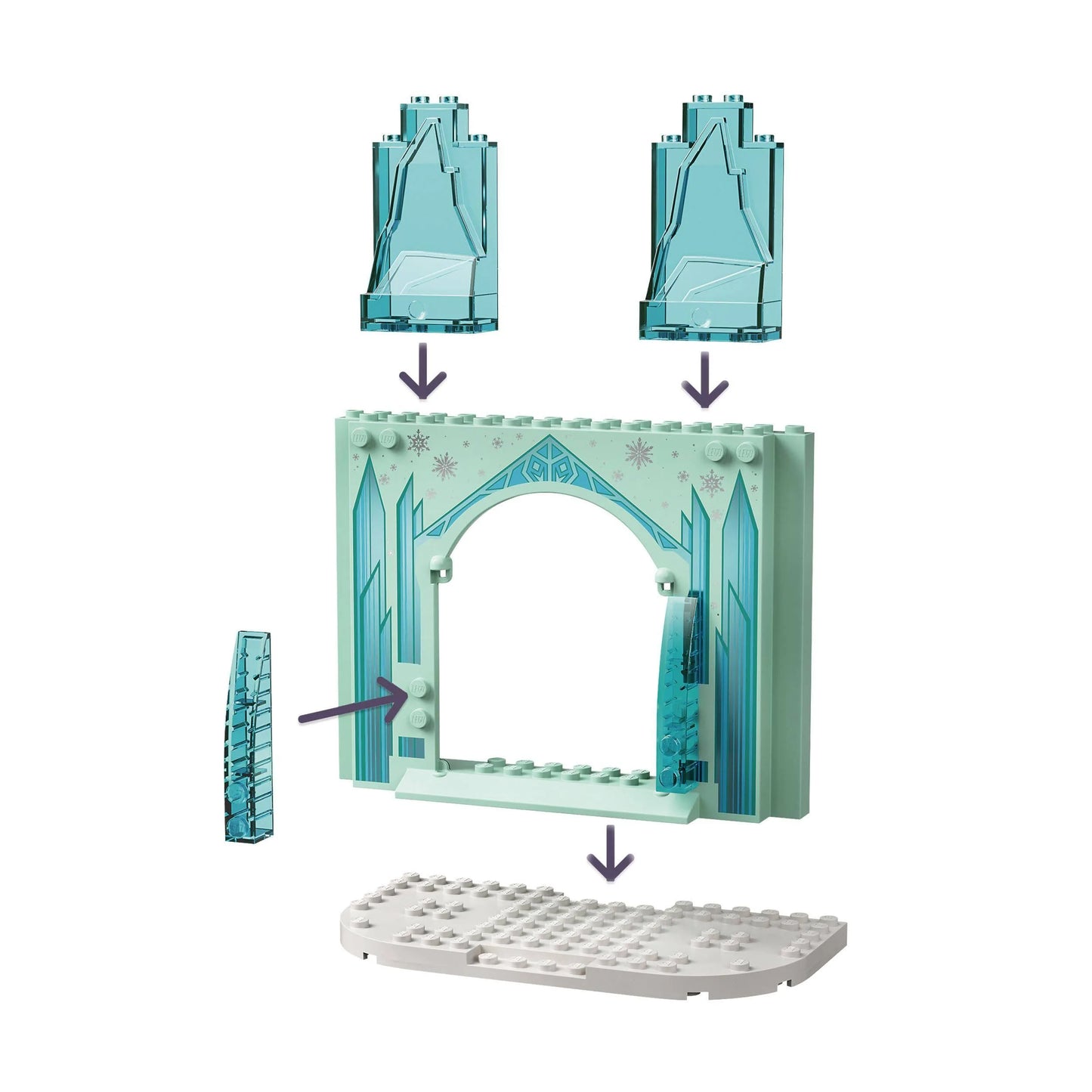 Lego 43238 Disney Elsa’s Frozen Castle