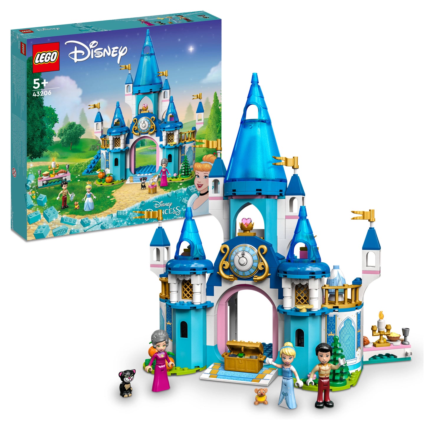 Lego 43206 Disney Cinderella and Prince Charming’s Castle