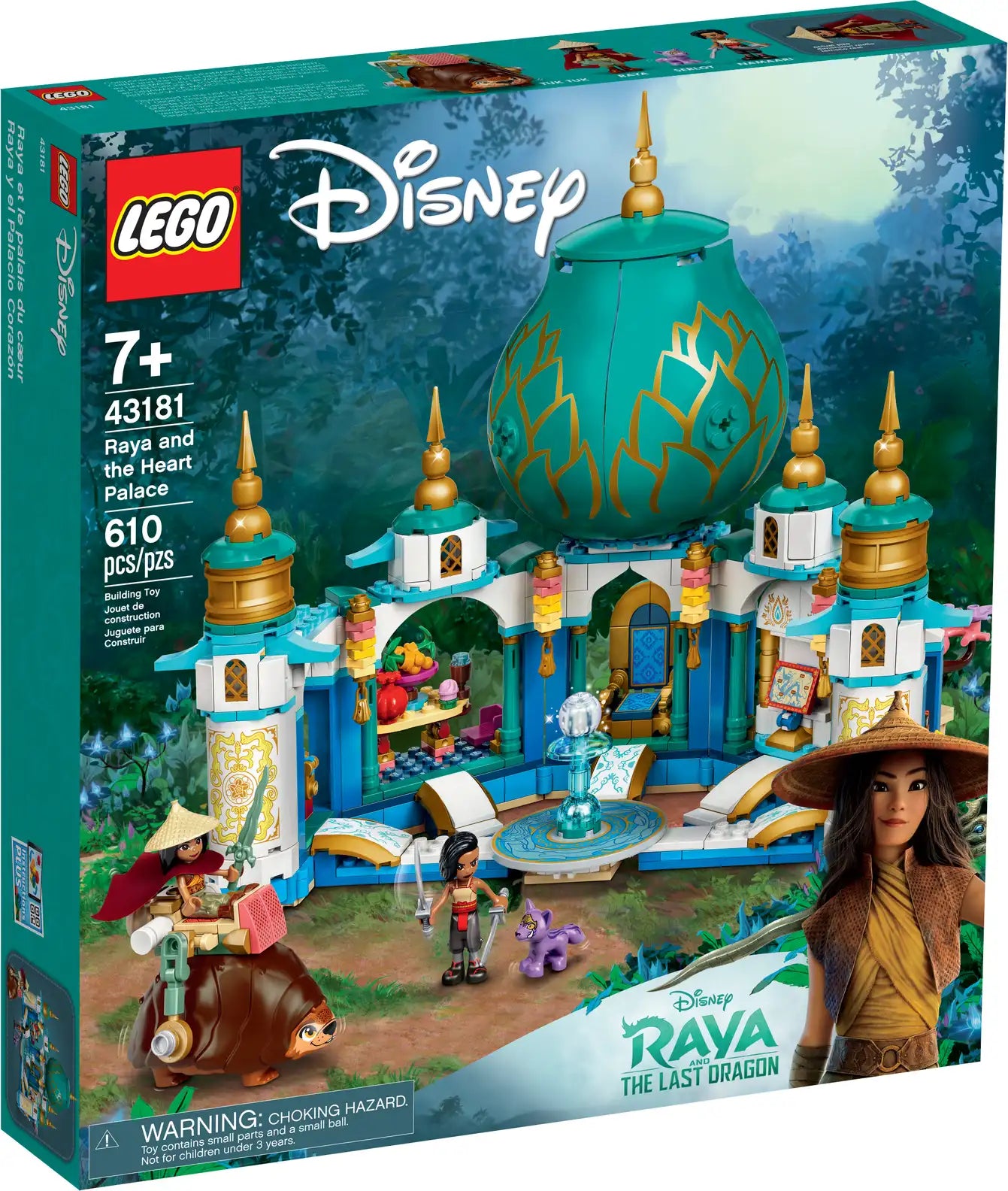 Lego 43181 Disney Raya and the Heart Palace