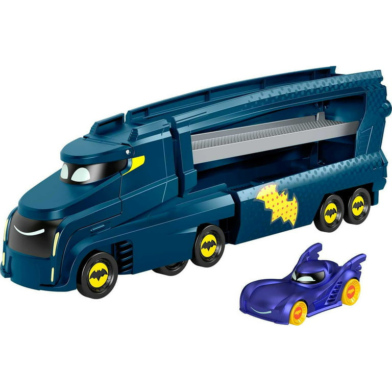 Fisher Price DC Batwheels Bat-Big Rig With Ramp & Vehicle Storage