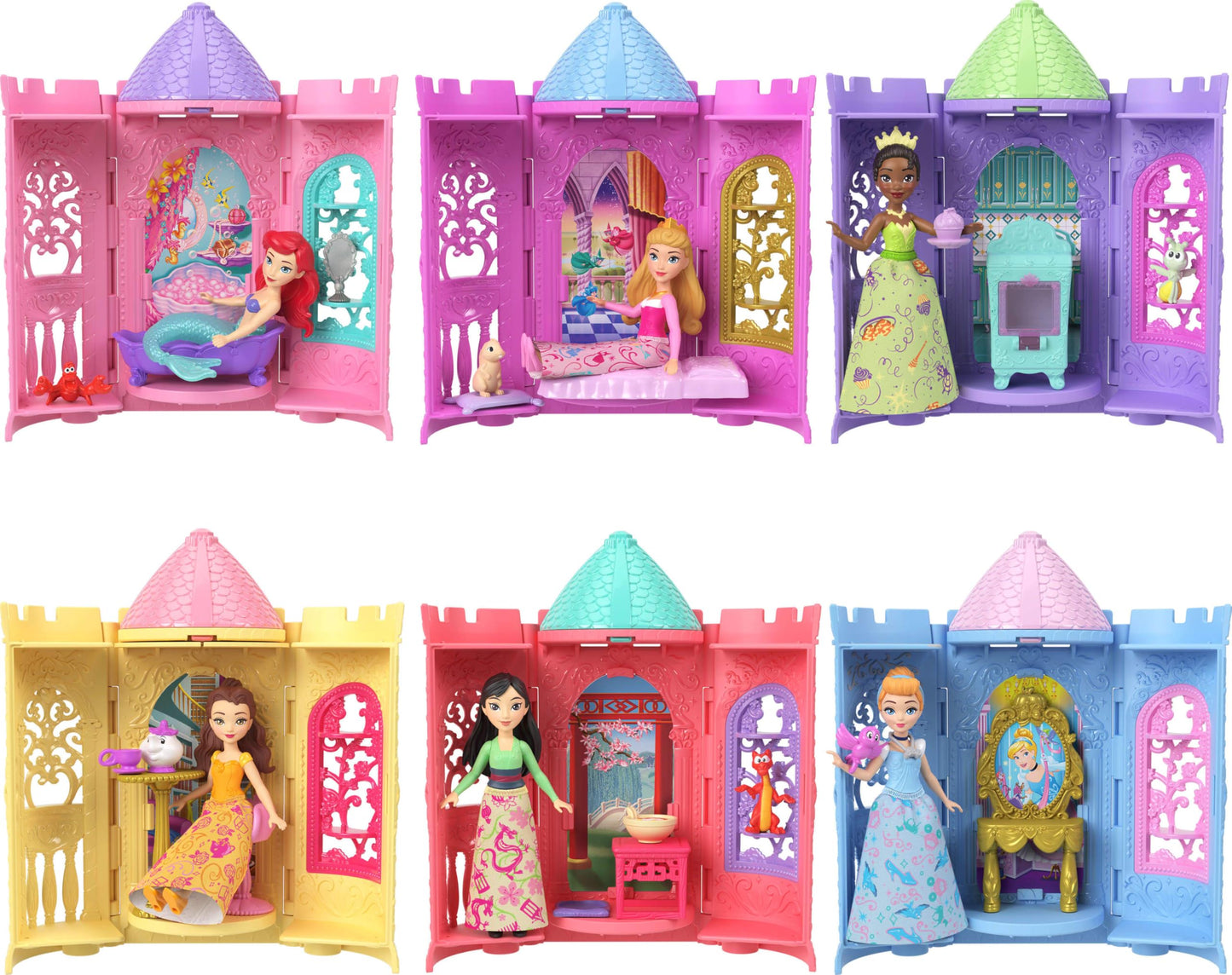 Disney Princess Tower Surprise stacking playset