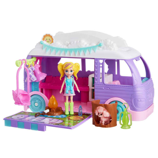 Polly Pocket Glamping Camp Van